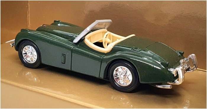 Jaguar Roadster XK-120 1948 British Racing Green 1/43 Ertl NEW+boxed #6042 instant wheels