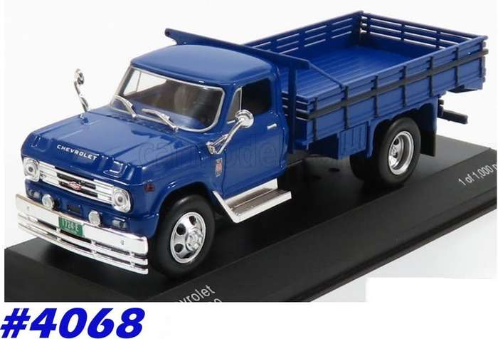 Chevrolet C-60 flatbed truck 1960 blue 1/43 Whitebox NEW+boxed  #4068 instant wheels