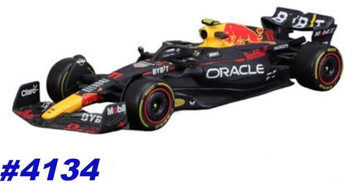RB19 Oracle Red Bull no.11 S.Perez 2023 1:43 Bburago NEW+boxed *4134 instant wheels