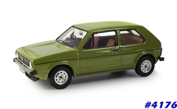 Volkswagen Golf Mk.I 3-door 1973 green 1/43 IXO NEWinBlister  #4176 instant wheels