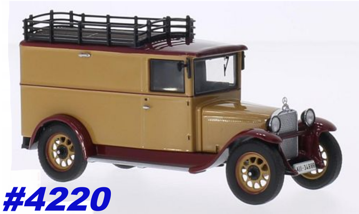 Mercedes-Benz L1000 Express W37 1929 1/43 Premium ClassiXX NEW  #4220 instant wheels