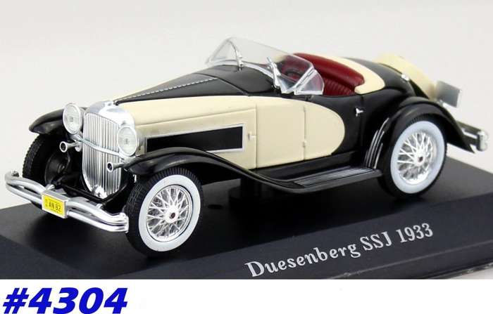Duesenberg SSJ Roadster 1933 1/43 IXO NEW+boxed  #4304 instant wheels