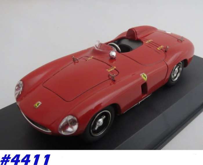 Ferrari 750 Monza 1954 red 1/43 Best NEW+showcased #4411 instant wheels