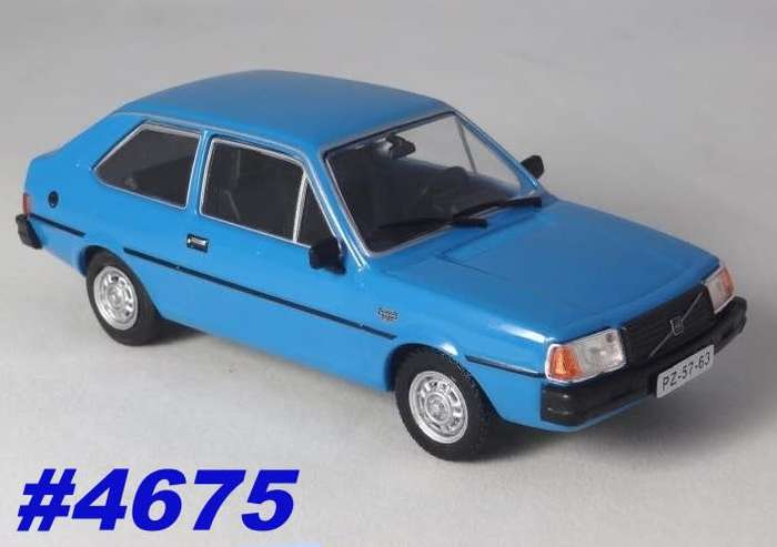 Volvo 343 1987 blue 1/43 IXO NEWinBlister #4675 instant wheels