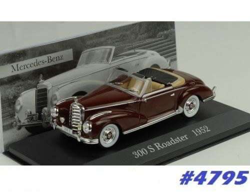 Mercedes-Benz 300 S Roadster W188 1952 1/43 IXO NEW+boxed  #4795 instant wheels