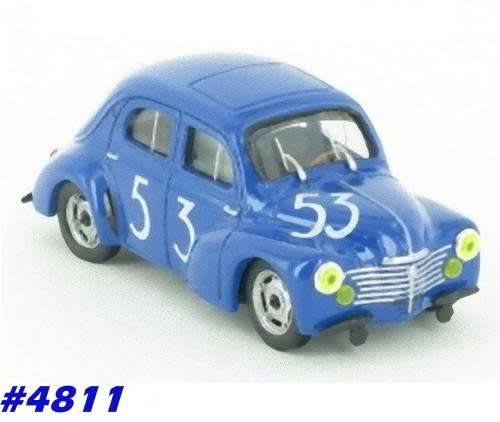 Renault 4CV Berline 1953 4-4 rallye 1/43 IXO NEW+boxed  #4811 instant wheels