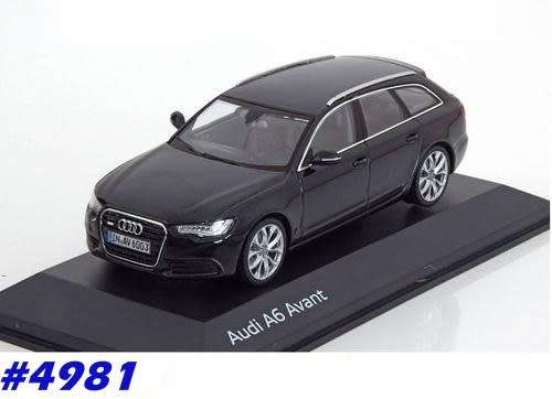 Audi A6 Avant 2011 black-met 1/43 Schuco NEW+boxed  #4981 instant wheels