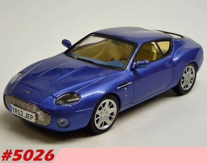 Aston Martin Vantage Zagato 2003 blue-met 1/43 Whitebox NEW+boxed  #5026 instant wheels