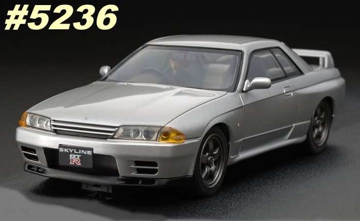Nissan Skyline GT-R (R32) 1970 jet silver 1/43 IXO NEWinBlister  #5236 instant wheels