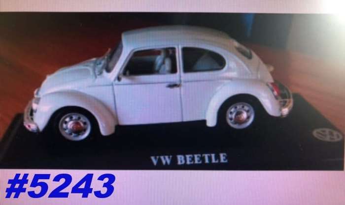 Volkswagen Beetle 1970 white 1/43 IXO/DelPrado NEWinBlister  #5243 instant wheels