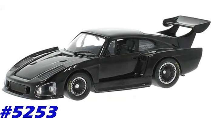 Porsche 935 K 1980 black 1/43 Whitebox NEW+boxed  #5253 instant wheels