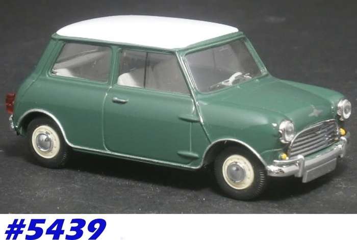 Morris Mini Cooper S 1963 green/white 1/43 Vitesse NEW+boxed  #5439 instant wheels