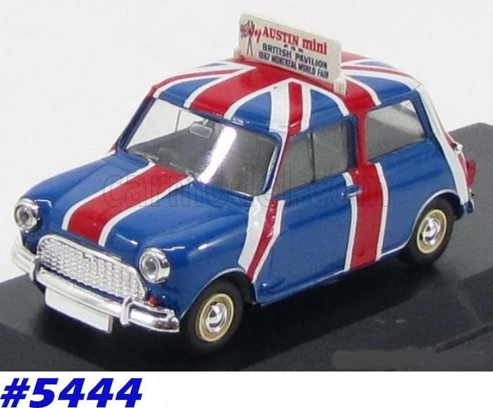 Austin Mini 1967 British Pavillion 1967 1/43 Vitesse NEW+boxed  #5444 instant wheels