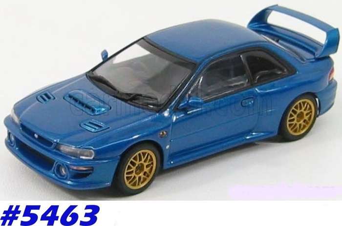 Subaru Impreza 22B 2004 blue 1/43 IXO NEWinBlister  #5463 instant wheels