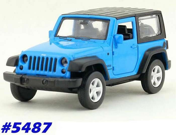 Jeep Wrangler 2015 blue 1/43 (1/42) Hommat NEW+boxed  #5487 instant wheels