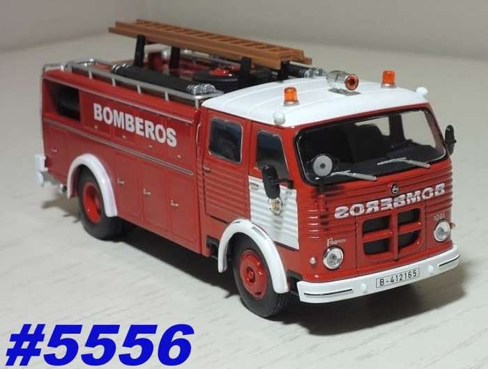 Pegasus Comet 1091 Fire Brigade Barcelona 1963 1/43 IXO NEWinBlister #5556 instant wheels