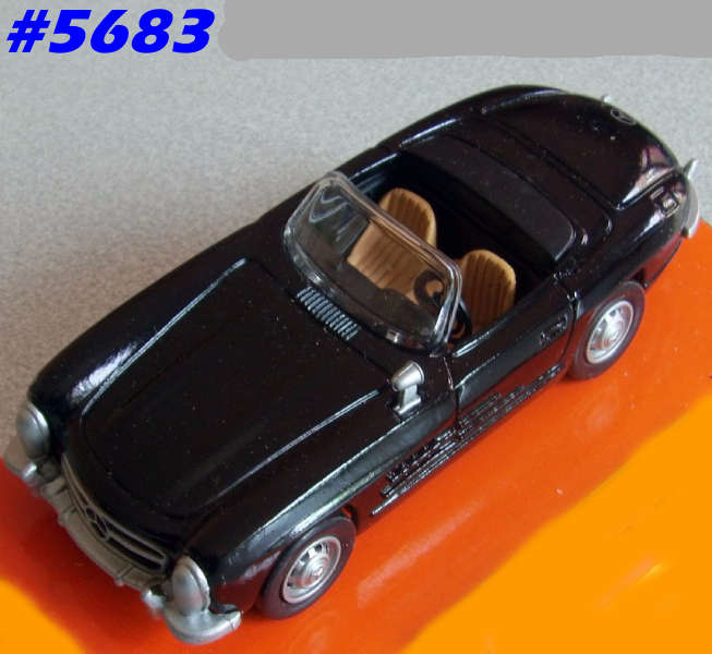Mercedes-Benz 300 SL 1957 black 1/43 NewRay NEW+reblistered  #5683 instant wheels