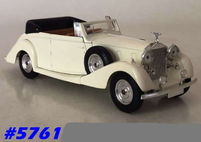 Rolls Royce Phantom III Roadster 1939 white 1/43 Solido NEW+reblistered   #5761 instant wheels