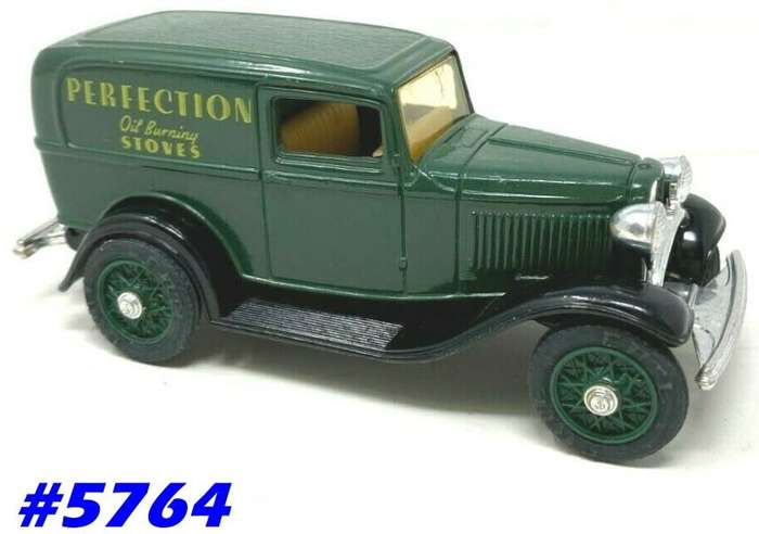 Ford Panel Van Perfection Stovs 1932 green 1/43 Ertl NEW+reblistered  #5764 instant wheels
