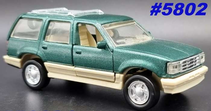 Ford Explorer 1994 green 1/43 RoadChamps NEW+boxed  #5802 instant wheels