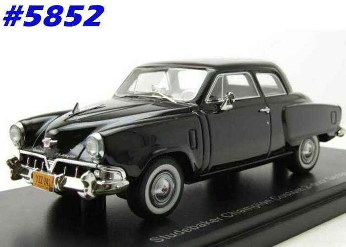 Studebaker Champion Sedan F1 1952 black 1-43 NEO NEW+boxed  #5852 instant wheels