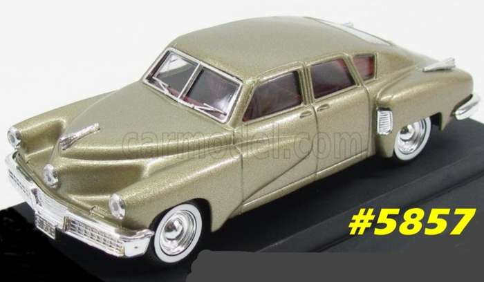 Tucker Torpedo 1948 brown-met 1:43 Solido NEW+showcased  #5857 instant wheels