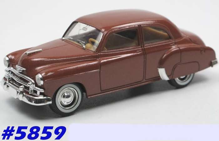 Chevrolet 1950 brown-met 1:43 Solido NEW+showcased  #5859 instant wheels