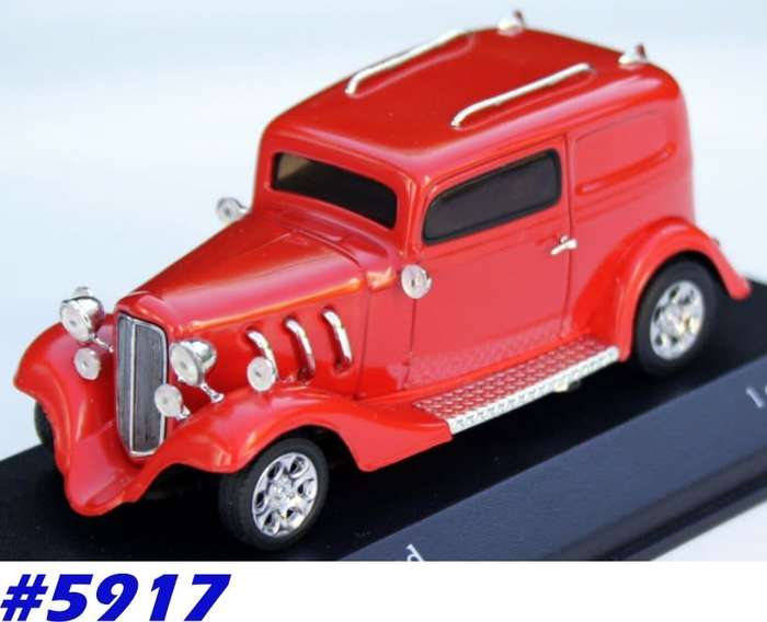 Ford Model B 1932 (American Hot Rod) red 1:43 Minichamps NEW+boxed   #5917 instant wheels