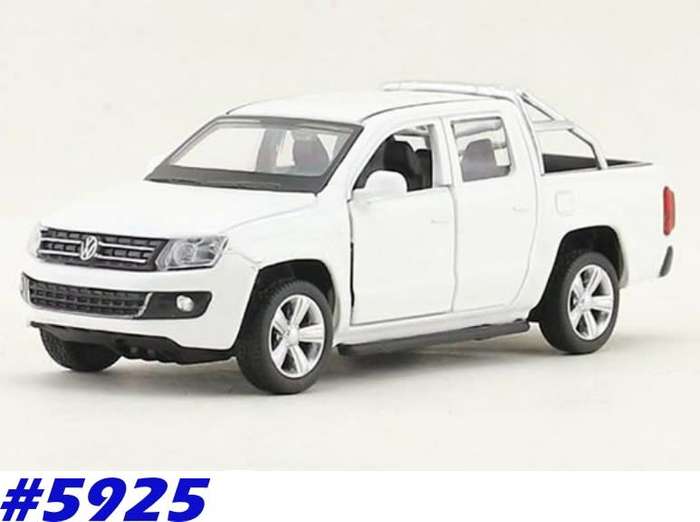 Volkswagen Amarok dbl.cab Pick-Up 2019 white 1/46 CaiPo NEW+boxed  #5925 instant wheels
