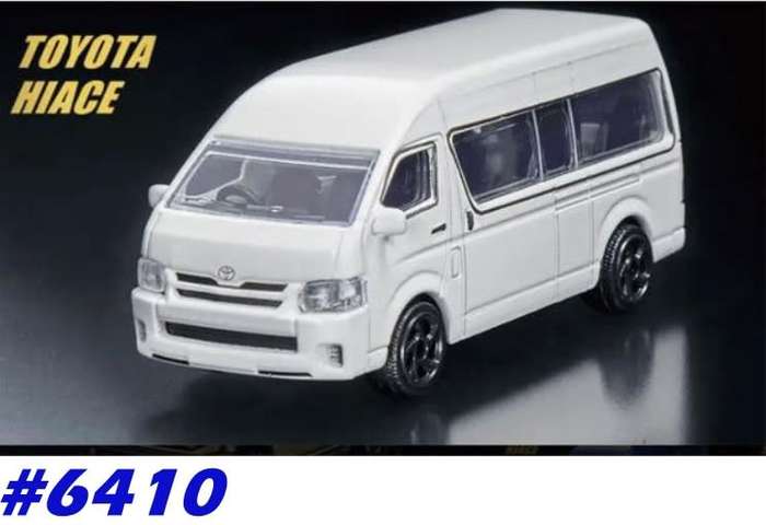 Toyota HiAce H200 Mk.V Minibus 2020 1:64 Majorette NEWinBlister  #6410 instant wheels