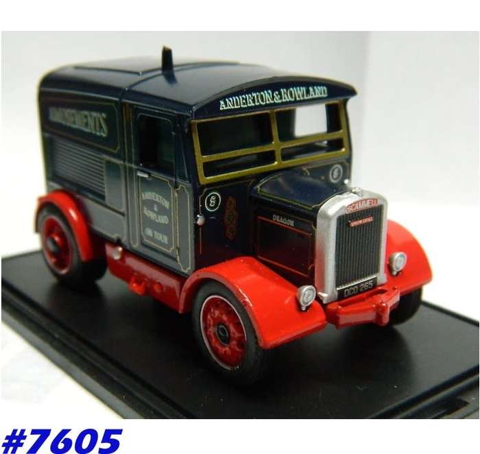 SCAMMELL Showtrac 1945 tractor green 1/76 Oxford NEW+boxed #7605 instant wheels