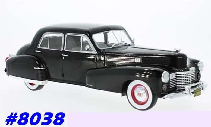 Cadillac Fleetwood Series 60 Sedan 1941 black 1/18 MGC-ModelCarGroupe NEW+boxed #8038 instant wheels