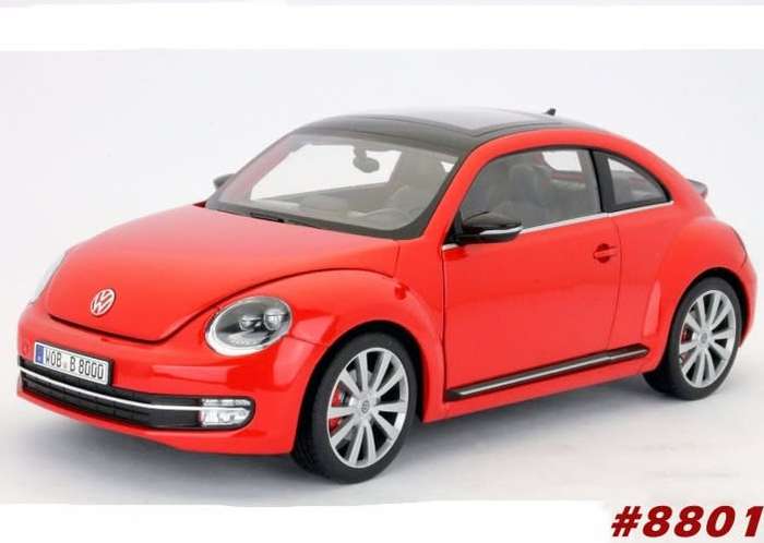 Volkswagen NEW Beetle 2012 1/18 Welly NEW+boxed  #8801 instant wheels