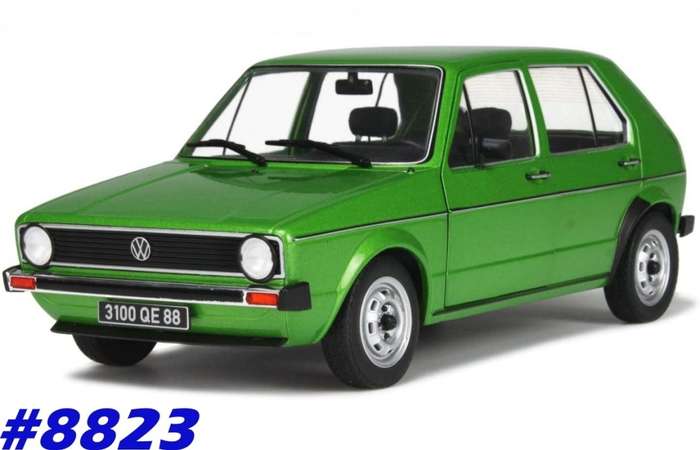 Volkswagen Golf L Mk.1 1983 green-met 1/18 Solido NEW+boxed  #8823 instant wheels