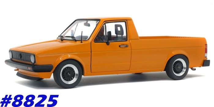 Volkwagen Golf Caddy Mk.1 1982 orange-met 1/18 Solido NEW+boxed  #8825 instant wheels
