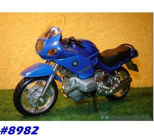 BMW R1100RS motorbike 2001 blue 1/18 Maisto NEW+boxed  #8982 instant wheels