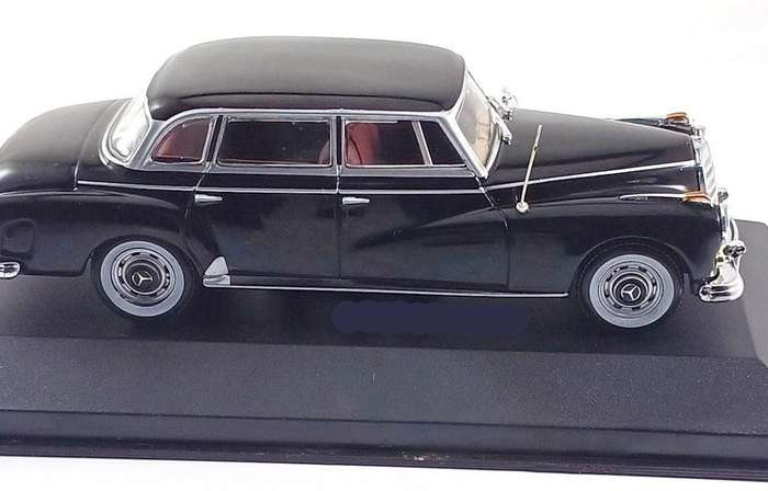 Mercedes-Benz 300d `Adenauer` W189 1957 black 1/43 IXO NEW+boxed #6054 instant wheels