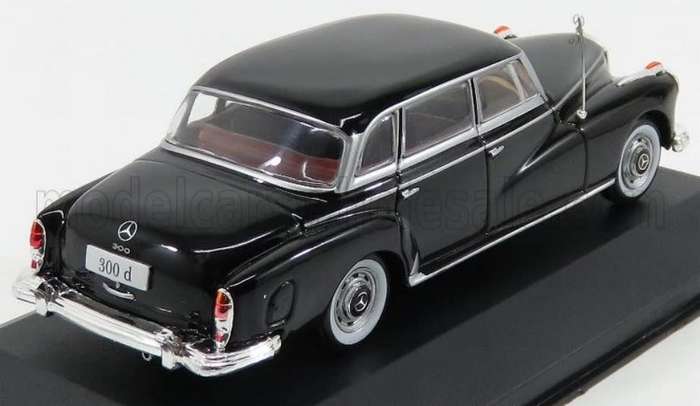 Mercedes-Benz 300d `Adenauer` W189 1957 black 1/43 IXO NEW+boxed #6054 instant wheels