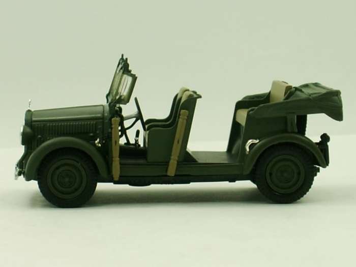 Mercedes-Benz 200V G5 (W152) 4X4 1938 olive 1/43 IX0 NEW+boxed #6055 instant wheels