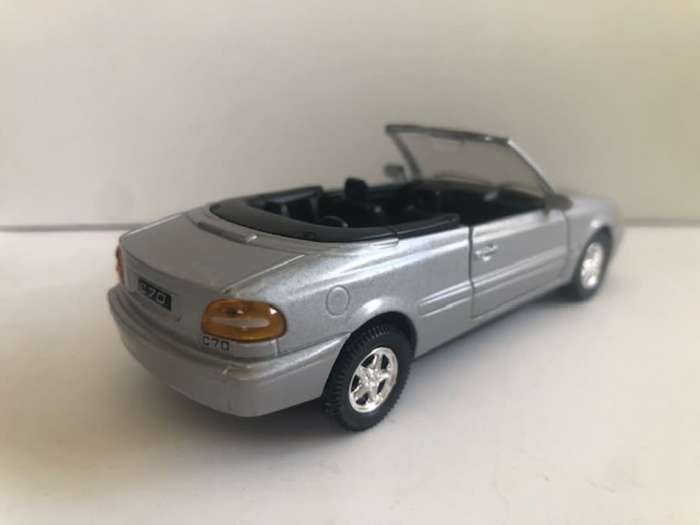 Volvo C70 (op.) Cabriolet 1990 silver 1/43 BRIO Junior.Driver NEW+boxed #6069 instant wheels