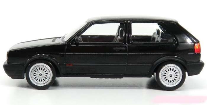 Volkswagen Golf II GTI (G60) 1990 black 1/43 Norev NEW+boxed #6089 instant wheels