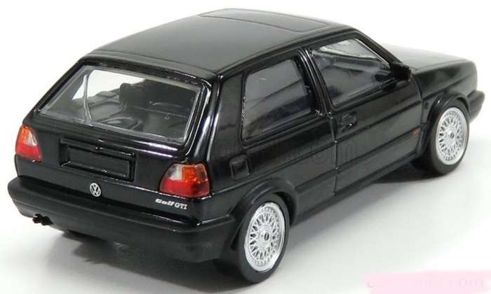 Volkswagen Golf II GTI (G60) 1990 black 1/43 Norev NEW+boxed #6089 instant wheels
