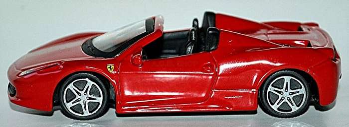 Ferrari 458 Spider 2011 red  1/43 IXO/Altaya NEW+boxed #6093 instant wheels