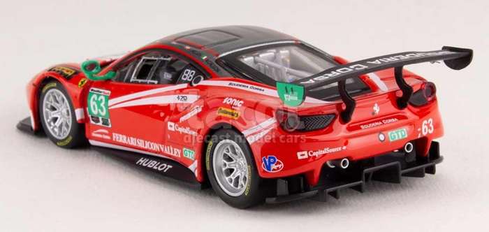 Ferrari 488 GT3 #63 24h Daytona 2017 1/43 IXO/Deagostini  NEW+boxed #6094 instant wheels
