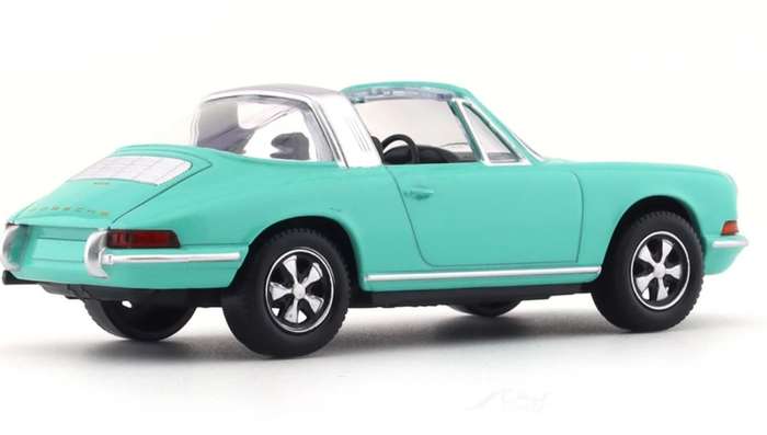 Porsche 911 Targa 1960 mintgreen 1/43 Norev NEW+boxed #6095 instant wheels