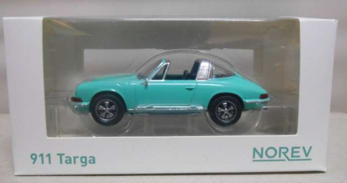Porsche 911 Targa 1960 mintgreen 1/43 Norev NEW+boxed #6095 instant wheels