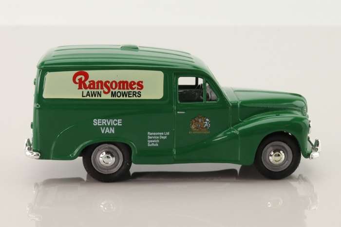 Austin A40 van "RANSOMES LAWN MOWERS" 1947 1/43 Corgi-Vanguards NEW+reblistered #5750 instant wheels