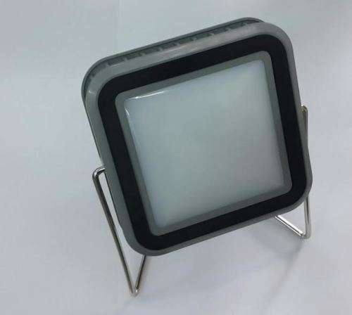 Square SMD Camping Lamp With Solar Panel & USB Port and cable for charging