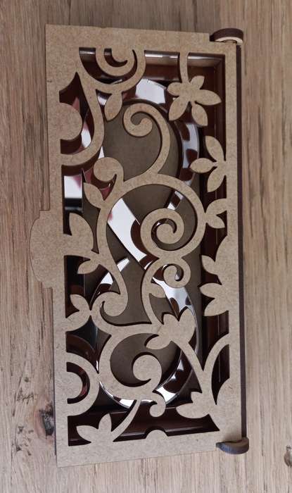 Wedding ring box (MDF)