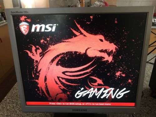 High End - MSI 7th gen i3@3.9ghz/8gb-ddr4/128gb SSD/500GB